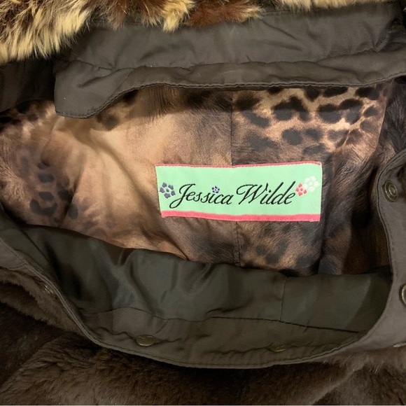 New Jessica Wilde Fur Trim coat with removable lining - Picture 5 of 14